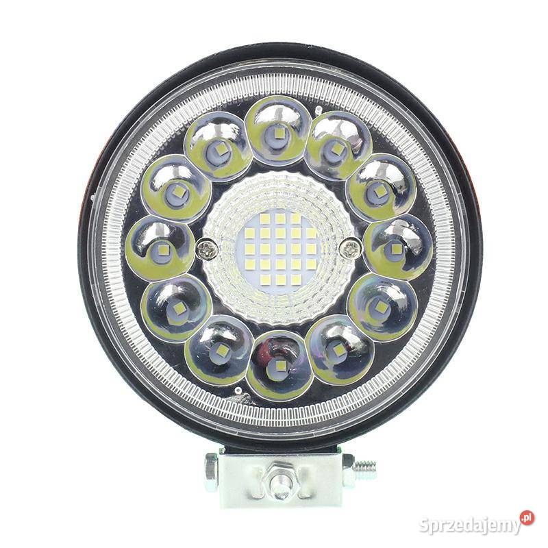 LAMPA ROBOCZA HALOGEN LED 33 LED OKRĄGŁA 12V80V uniwersalne lubelskie