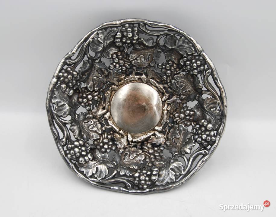 Piękna stara patera bracia Buch Warszawa 1882 r Poznań sprzedam