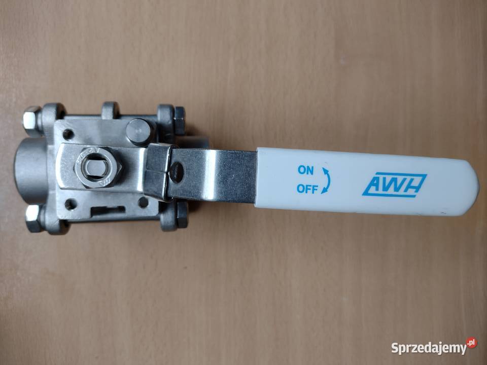 Zawór kulowy nierdzewny DN25 PN63 Hydraulika i armatura podkarpackie Zawierzbie