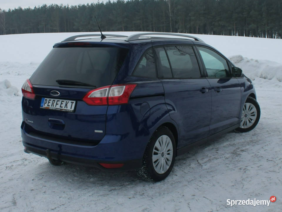 Ford Grand C 10 Benzyna 125 7 OSÓB Navi LED Grand C-MAX Zielenin