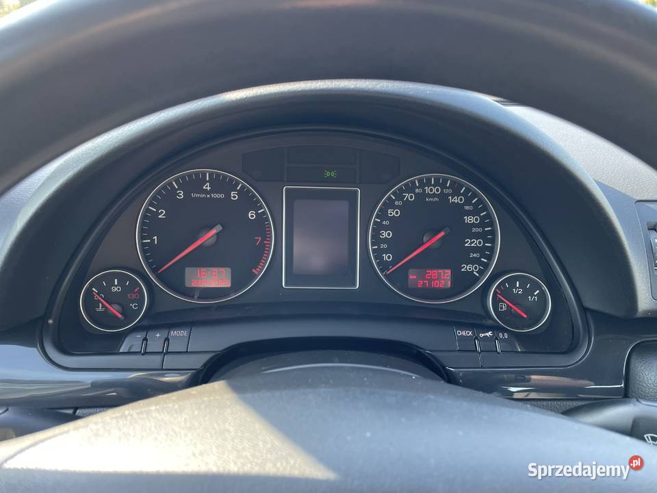 Audi A4 B6 18T TURBO bezwypadkowy dużym serwisie opolskie