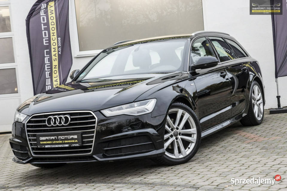 Audi A6 SLINE Full Ledy Kamera cofania Duża Navi