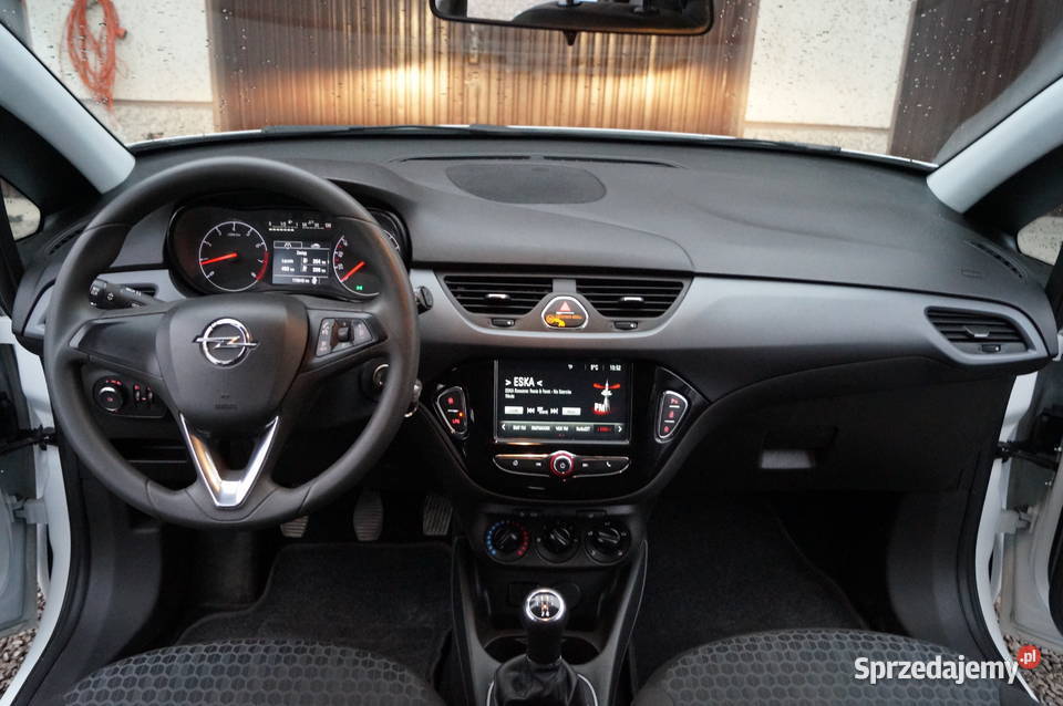 OPEL CORSA E 14 90 GAZ Fabryczny Salon 2x PDC podkarpackie