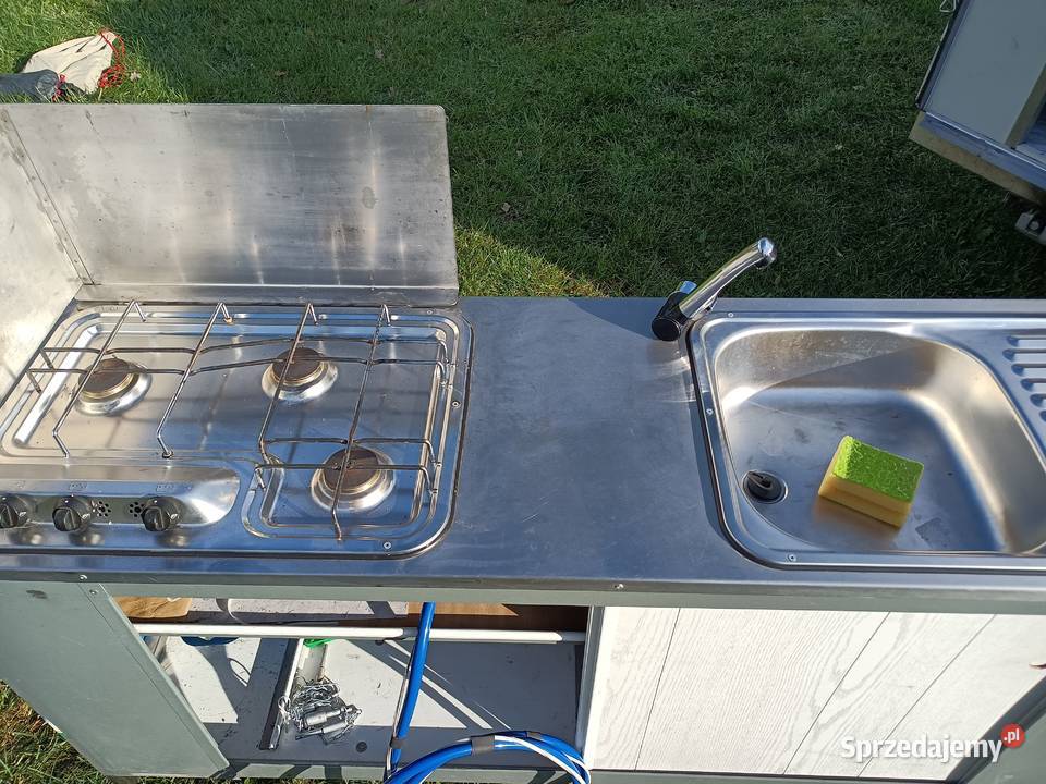 Przyczepa namiotowa scout 1996r DMC 650 6osób Giżyn