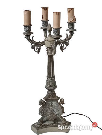 Duża stara secesyjna lampa 59 Rzeszów