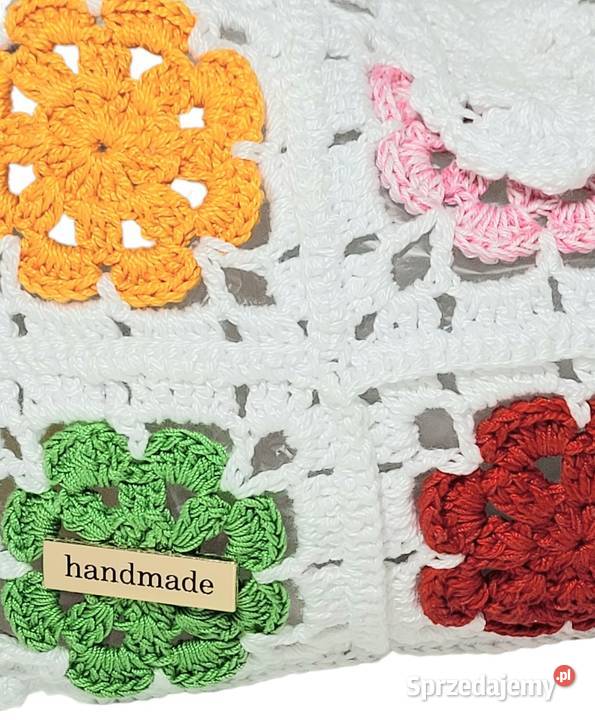 Torebka letnia plażowa ręcznie wykonana Krzywaczka