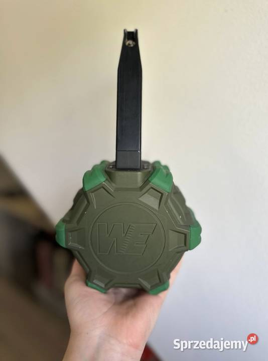 WE HiCapa Drum Mag 350BB Green Gas HiCapa 1911 Lublin