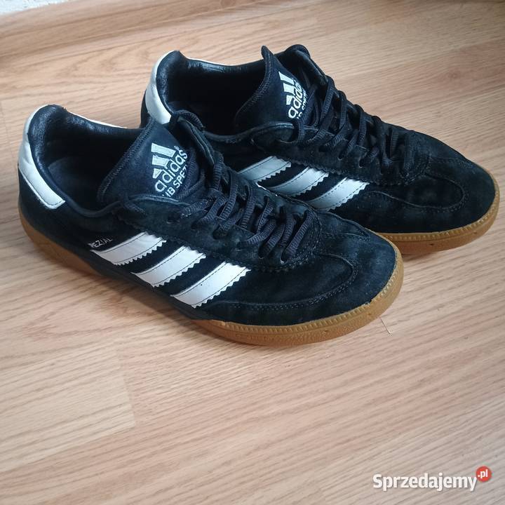 Buty Adidas Handball Spezial czarnobiałe zamsz Kielce