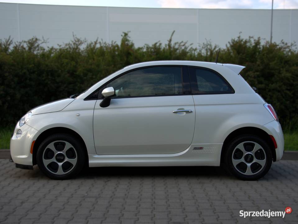 Fiat 500e Biała perła BEZWYPADKOWY orgprzebieg Rzeszów