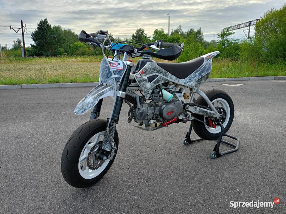 Pitbike Supermoto MRF 140 SM akcesoria 12 mth Mrowino sprzedam