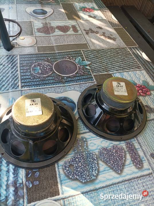 Akai głośniki niskotonowe 30W 20 Japan sprzedam