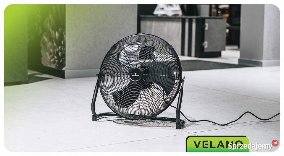 Wentylator podłogowy przemysłowy wiatrak biurowy Katowice