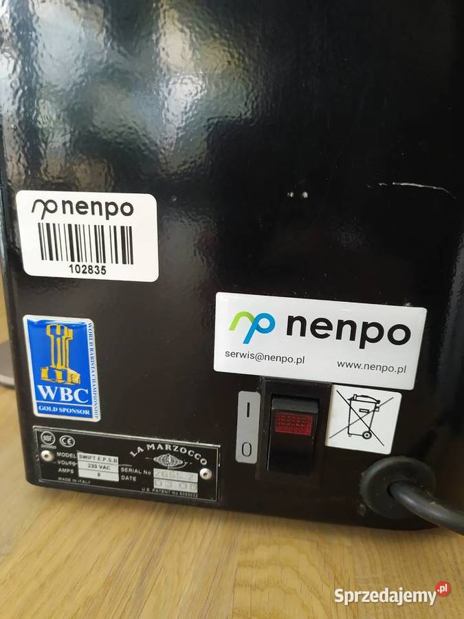 Młynek do kawy La Marzocco Swift EPSB czarny 2 Kazuń Polski
