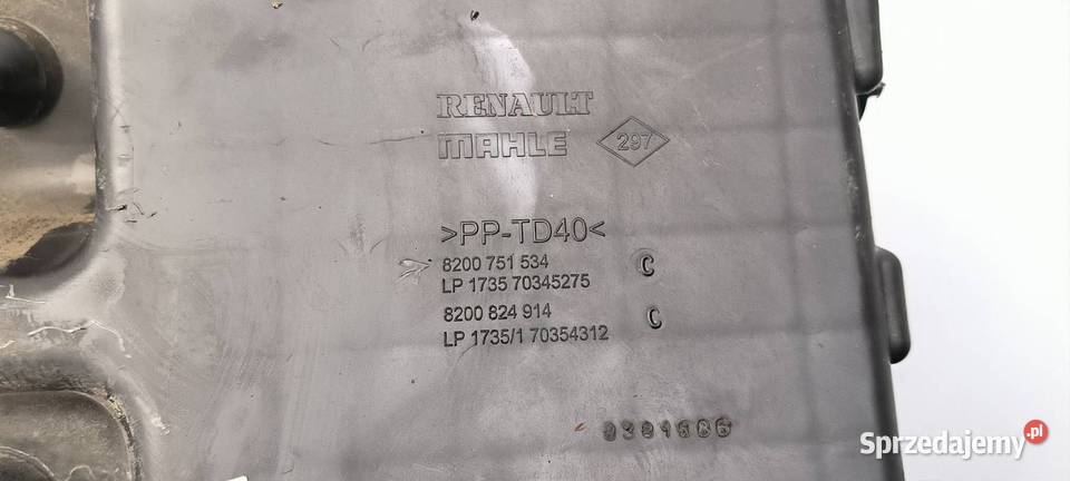 OBUDOWA FILTRA RENAULT MASTER III 8200751534 Lipno