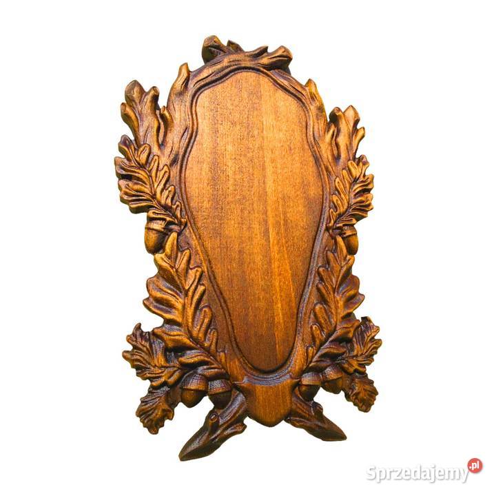 K321R Rzeźbiona deska pod rogacza koziołka dąb Szczekociny