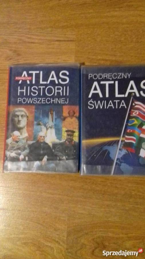 Mini atlasy 2 sztuki Mapy i przewodniki Iława sprzedam