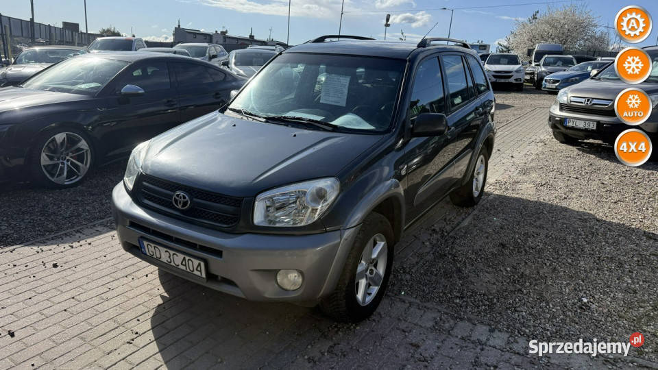 Toyota RAV4 20vvti Gaz Automat 4x4 klimatronik klimatyzacja Gdańsk sprzedam