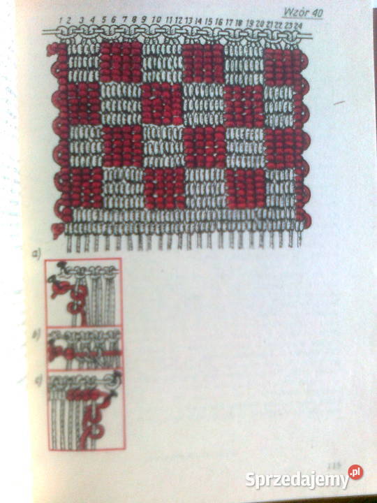 Ściegi makramy Jadwiga Turska Warszawa