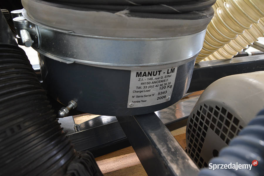 6592 MANIPULATOR PRZENOŚNIK ŻURAW RAMIE MANUT Biertowice