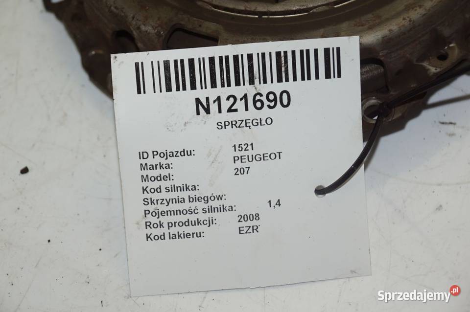 SPRZĘGŁO 14 16V VTI 95 207 Lipno