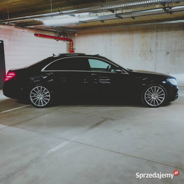 Mercedes S klasa 400 diesel 4matic salon Leszno