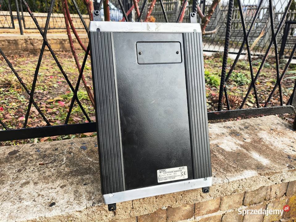 Wzmacniacz samochodowy 2 kanałowy Steg K202 Ilość kanałów 2 Niegowonice