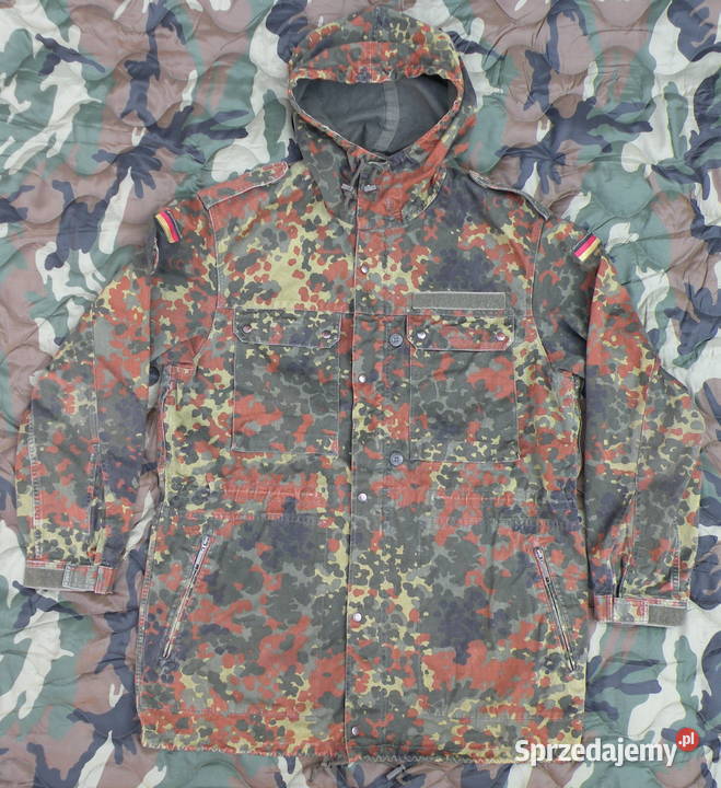 Płaszcz parka bundeswehr flecktarn Gr9 dolnośląskie Wrocław