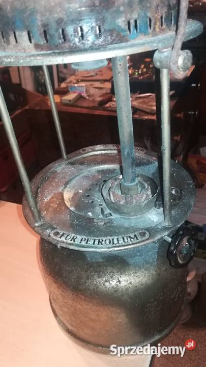 Stara lampa naftowa szturmowa ciśnieniowa Hasag Pozostałe Łódź