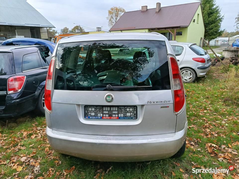 Skoda Roomster 14 51 kW 2007 r dawca części Szklarka Myślniewska