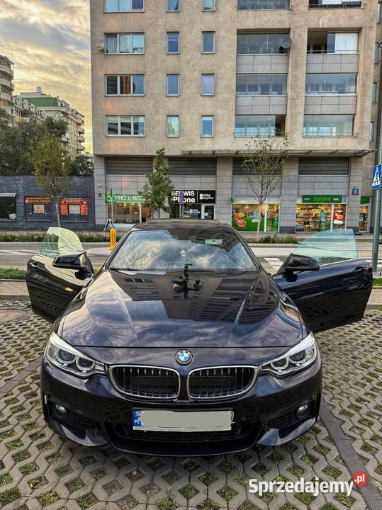 BMW Seria 4 F32 Coupe 2016 115k MPakiet Skóra Zielonka