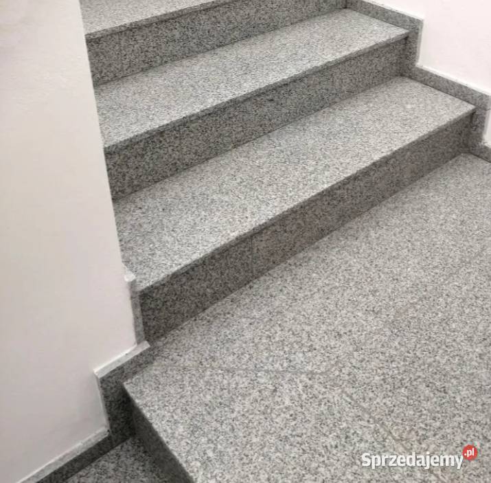 Stopień granitowy Szary Granit G603 szlif Kraków
