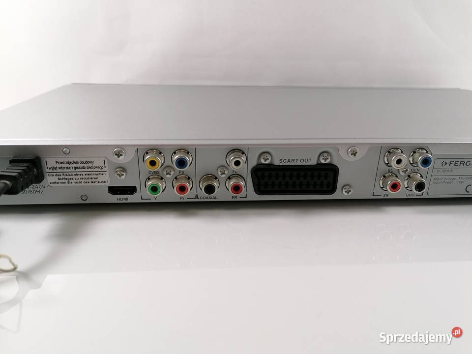 FERGUSON ODTWARZACZ DVDDIVX D780HX USB HDMI Ferguson Poznań sprzedam