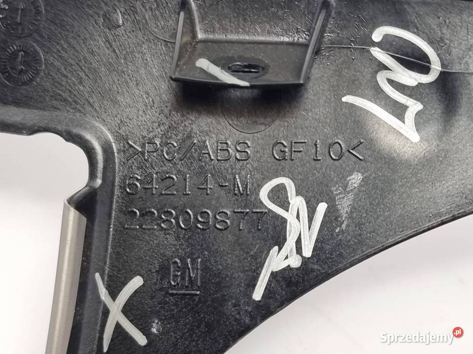 DEKOR LISTWA CHEVROLET CORVETTE C7 22809877 osobowe Pozostałe Lipno