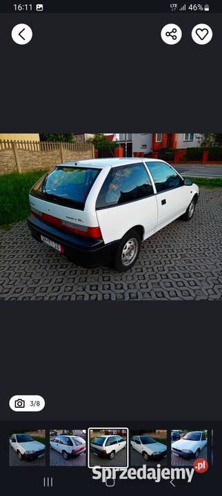 Jedyny taki w Polsce Suzuki Swift Automat 41 Wołów