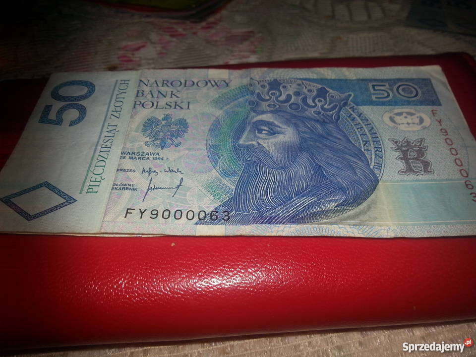 Banknoty kolekcjonerskie 50 zl Antyki, Sztuka, Kolekcje Kraków