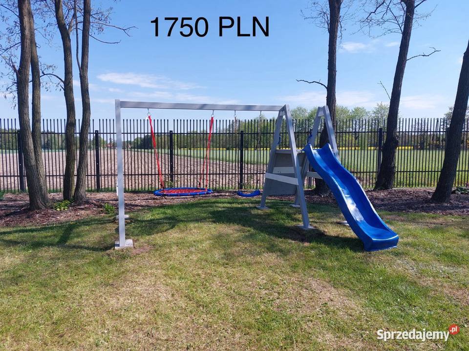 Nowy plac zabaw domek dzieci domek ogrodowy Piotrków Trybunalski