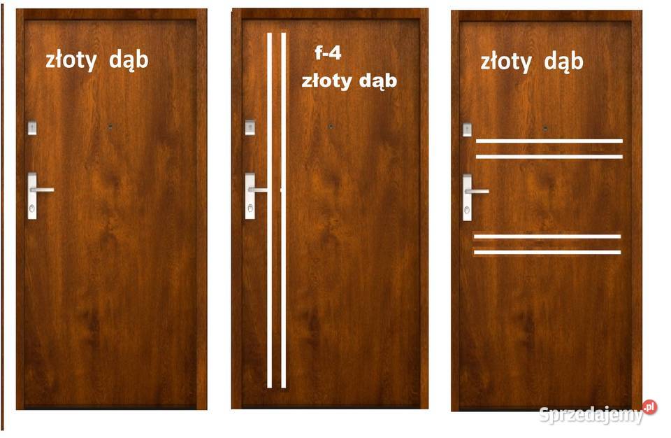 Drzwi z montażem RĘKI zewnętrzne akustyczne