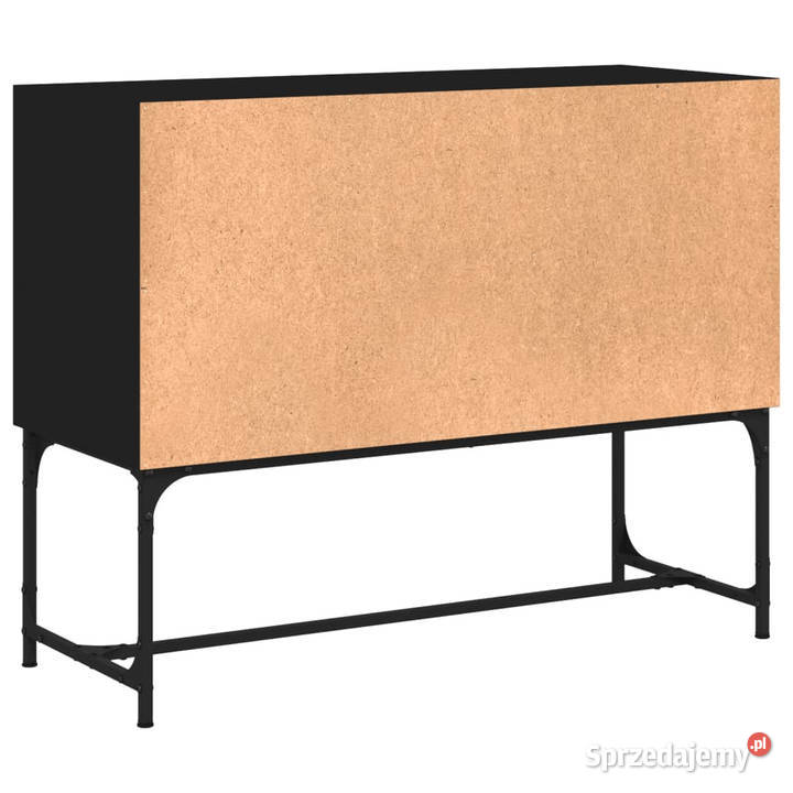 Szafka czarna 100x40x795 materiał drewnopochodny