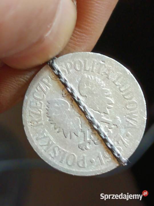 Sprzedam 50 groszy 1957 skretka lekka bvm lubelskie Chełm