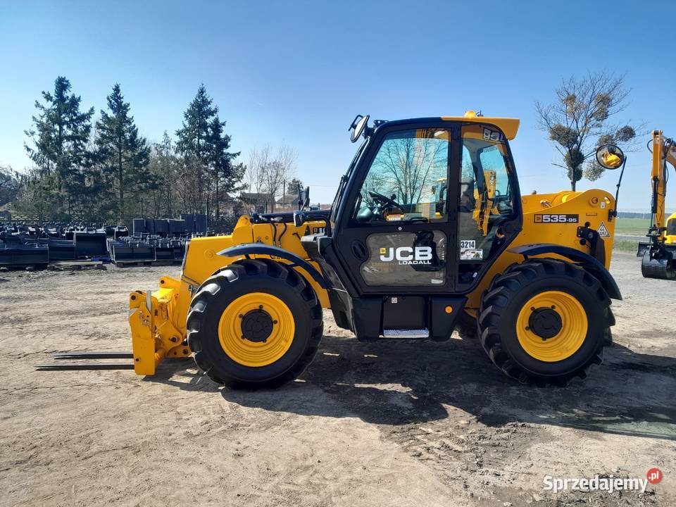 JCB 53595 2018R JOYSTICK ŁADOWARKA TELESKOPOWA 4655h Dźwigi, podnośniki