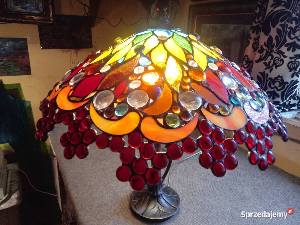 Lampa witrażowa stołowa śląskie Czechowice-Dziedzice