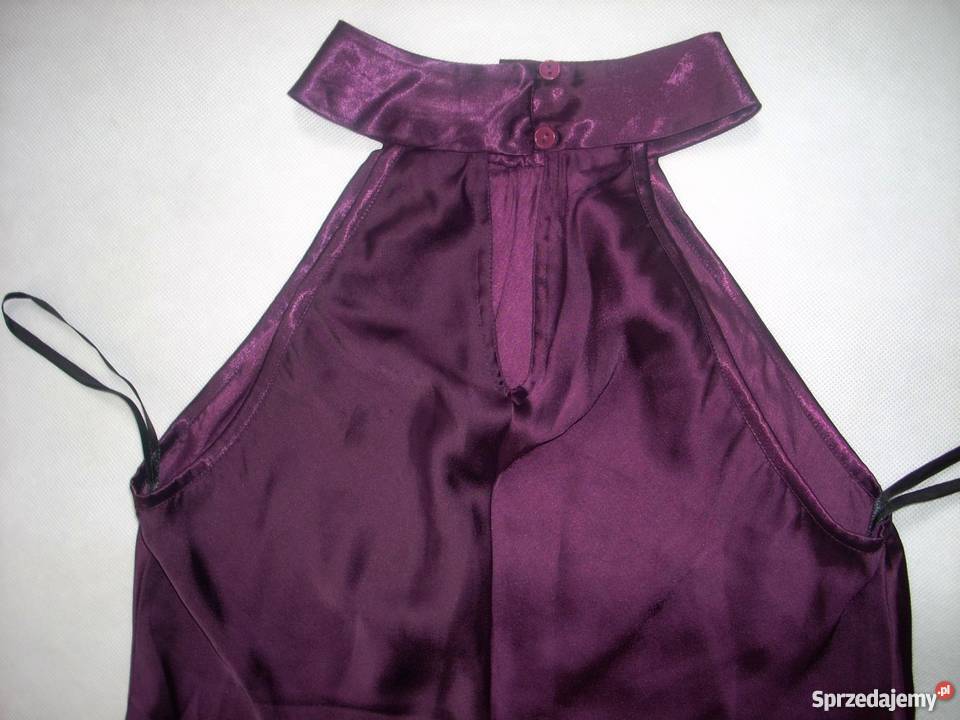 Vero Moda Bluzka elegancka Satyna Nadruk 36 38