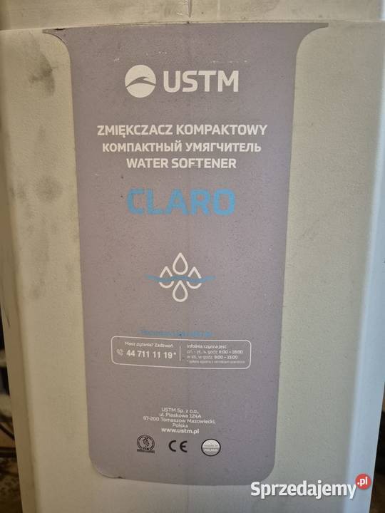 Zmiękczacz kompaktowy WS20LCDCLARO 20L 3150110 Lubsza sprzedam