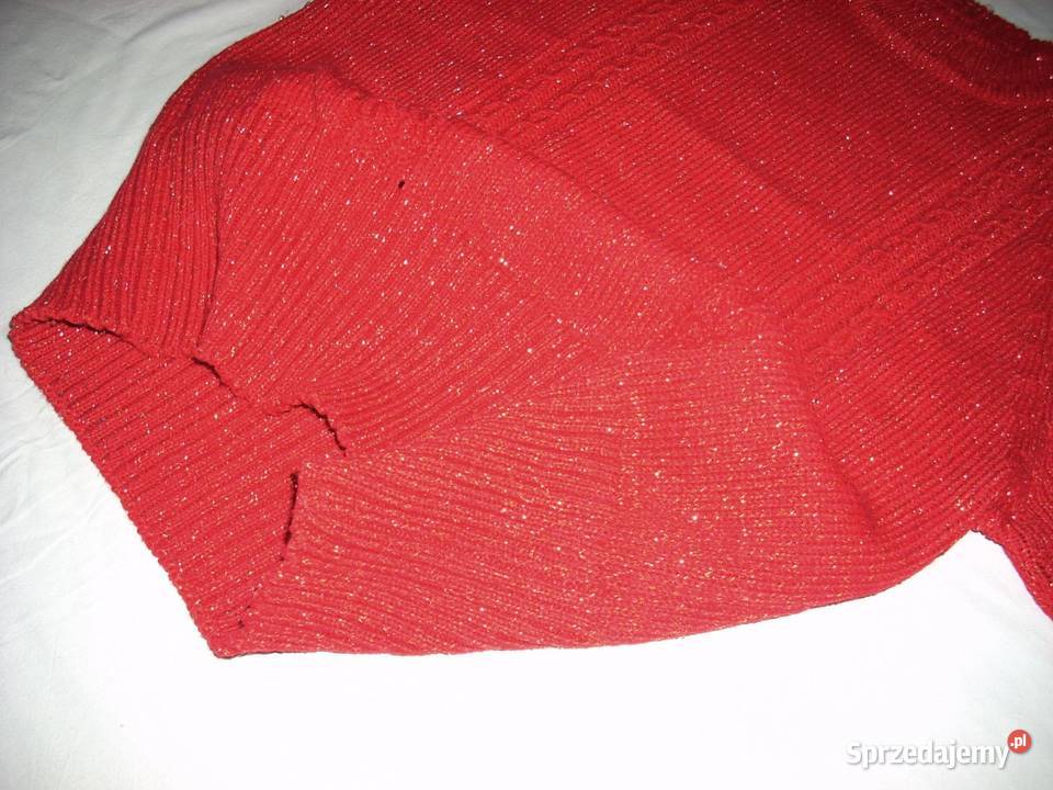 Super Sweter ze złotą nicią 36 38 Swetry i golfy Nowy Sącz