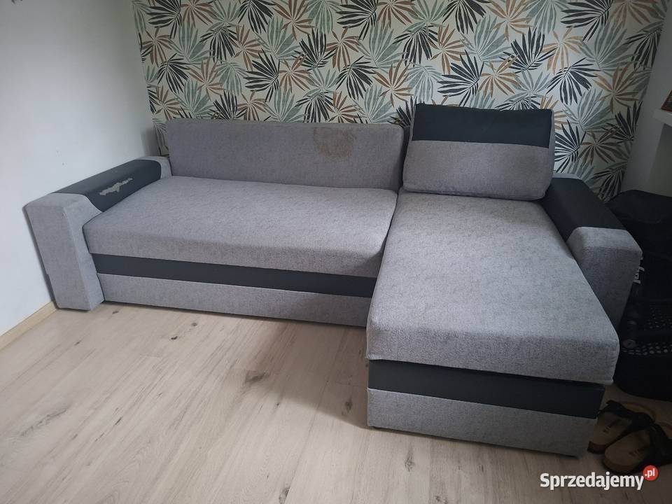 Narożnik rozkładany z funkcją spania Kargowa