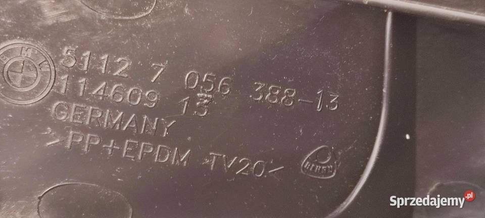 BMW E60 ŚLIZG ZDERZAKA TYŁ 7056388 osobowe