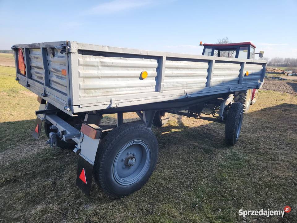 Przyczepa d47 wywrotka na trzy strony Kuźmy