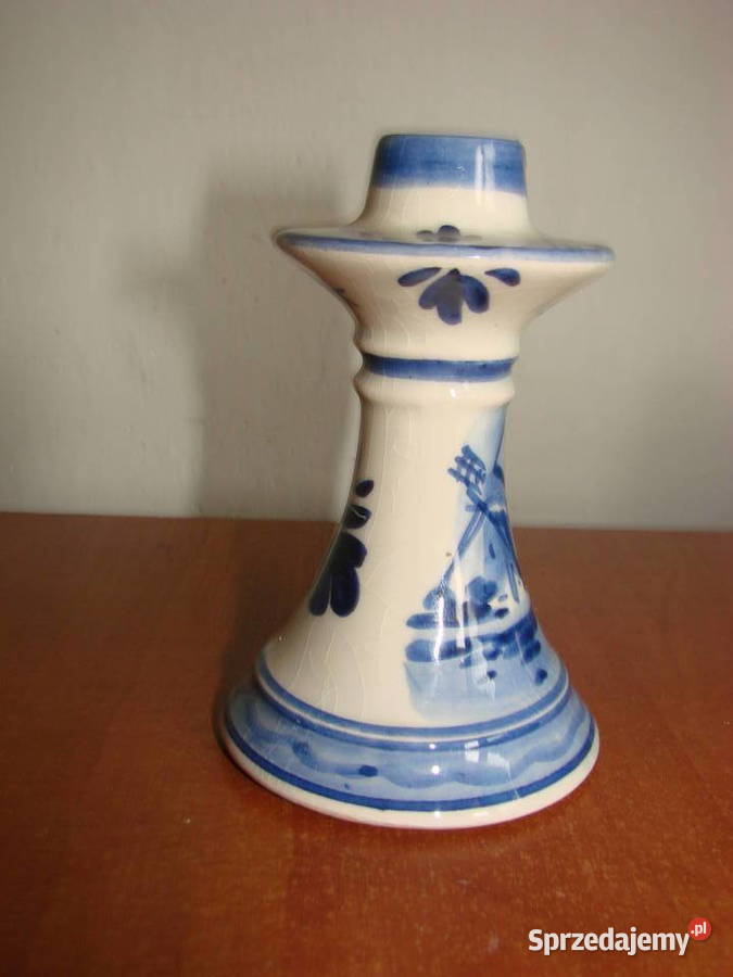 Delft Holland świecznik pomorskie