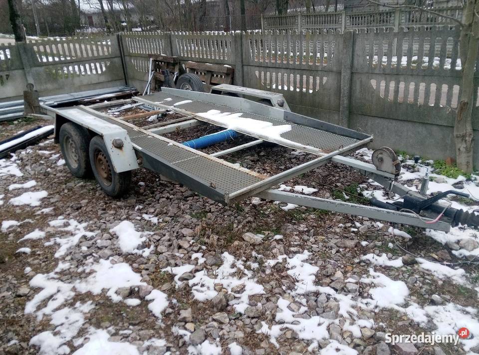 Sprzedam lawetęprzyczepkę samochodowa Działoszyce