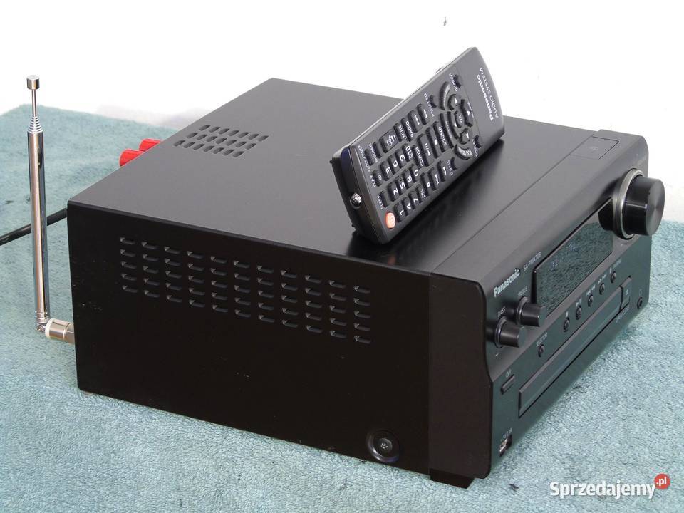 Amplituner Panasonic SAPMX70 pilot USB mp3 BT CD Jasło